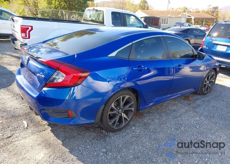 2020 Honda Civic Sport z USA, uszkodzony, nr VIN 2HGFC2F83LH523377